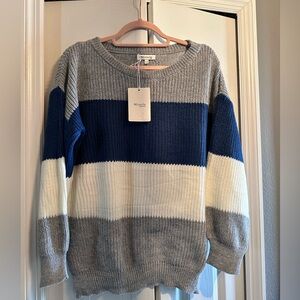 Miracle Gray Knit Sweater- NWT